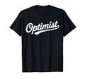 Team Optimist Script Typography Word T-Shirt - Custom Art Print for Adults - T-Shirt, Sweatshirt, Hoodie