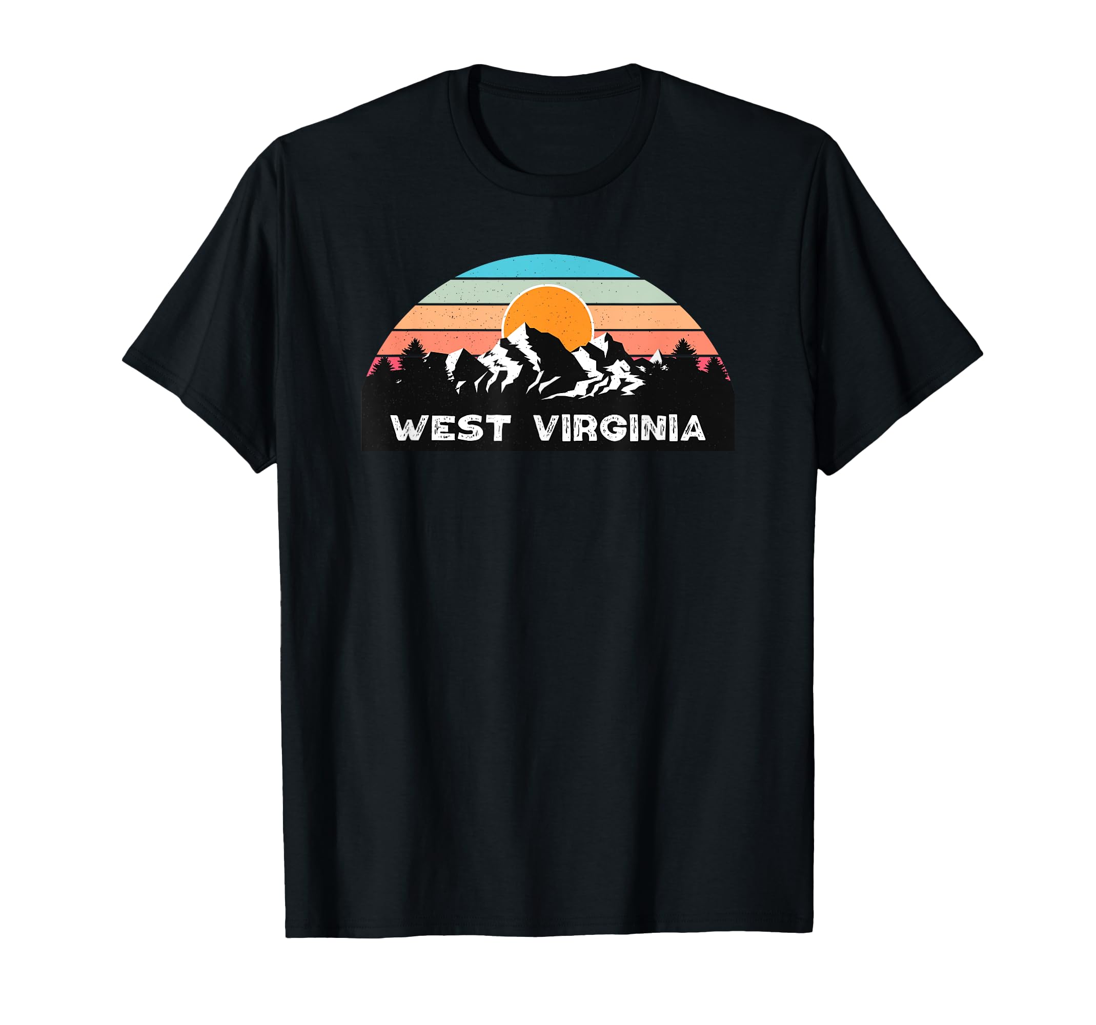 West Virginia Sunset Mountain Lovers T-Shirt - Streetwear Style Men Women - T-Shirt, Sweatshirt, Hoodie