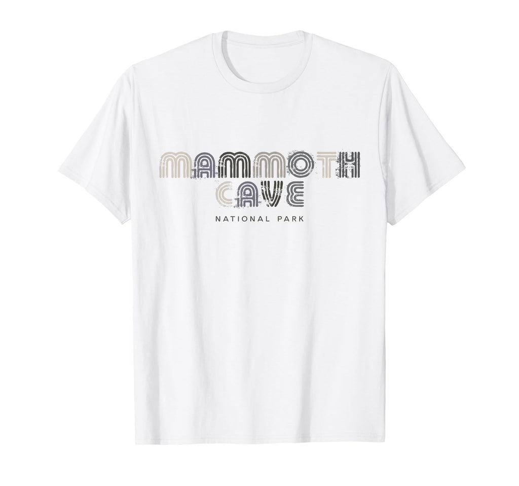 Mammoth Cave National Park 70S 80S Type T-Shirt - Streetwear Style Unisex - T-Shirt, Sweatshirt, Hoodie
