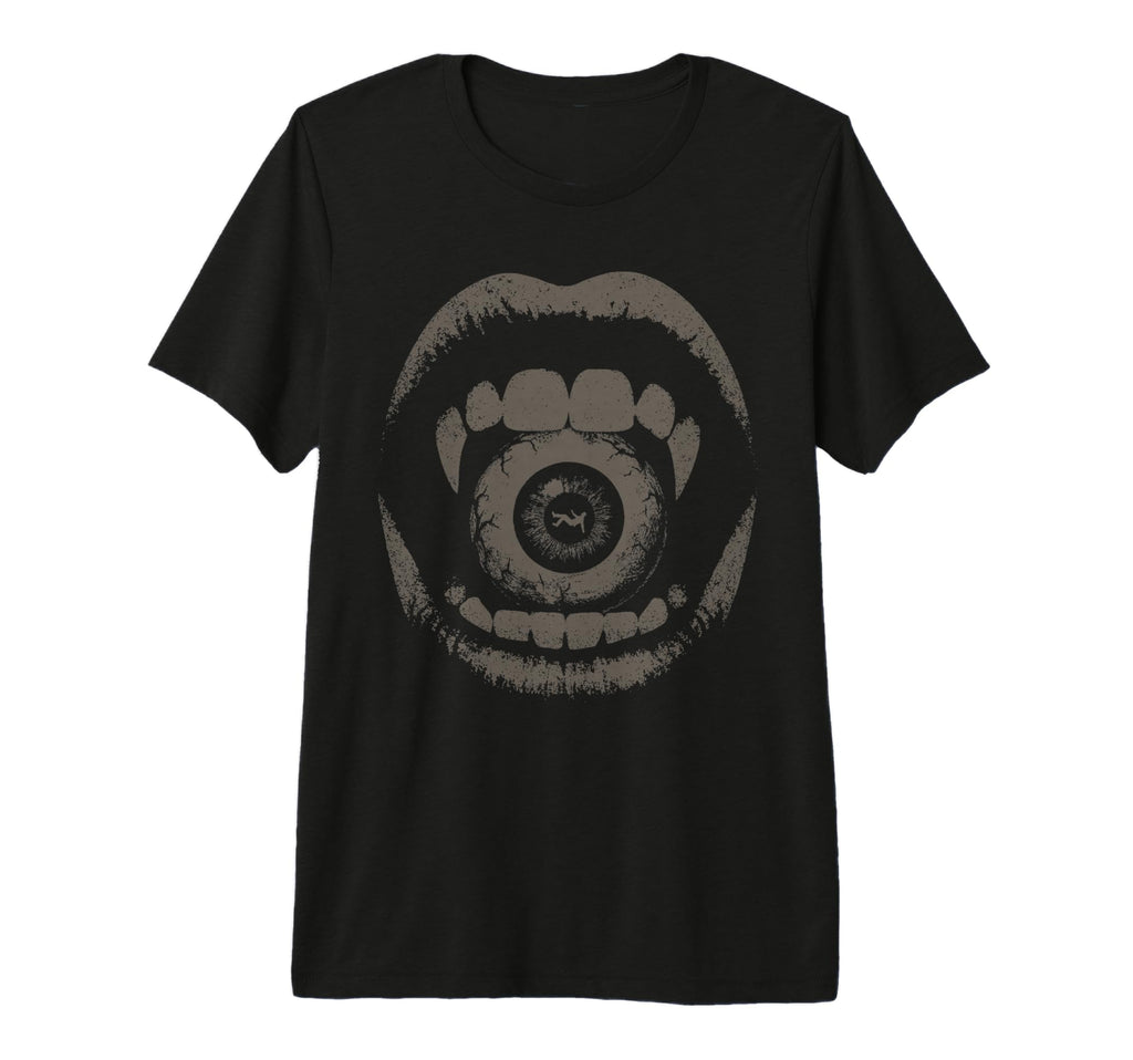Vampire Fangs Eyeball Grunge Goth T-Shirt - Novelty Apparel Unisex - T-Shirt, Sweatshirt, Hoodie