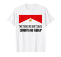 Two Things We Dont Chase Cowboys T-Shirt - Fun Novelty Design for Adults - T-Shirt, Sweatshirt, Hoodie