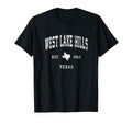 West Lake Hills Texas Tx Athletic T-Shirt - Novelty Apparel Men Women - T-Shirt, Sweatshirt, Hoodie