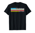 1970S 1980S Clarksburg West Virginia T-Shirt - Casual Everyday Wear Unisex - T-Shirt, Sweatshirt, Hoodie