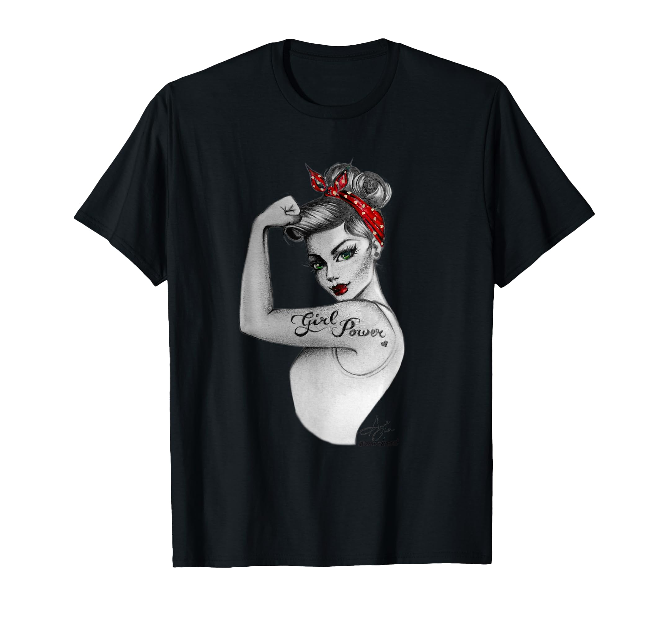 Power Pin Up Art Modern T-Shirt - Streetwear Style Men Women - T-Shirt, Sweatshirt, Hoodie