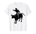 Cowboy Rodeo Horse Riding Usa Cowboy T-Shirt - Trendy Graphic Unisex - T-Shirt, Sweatshirt, Hoodie