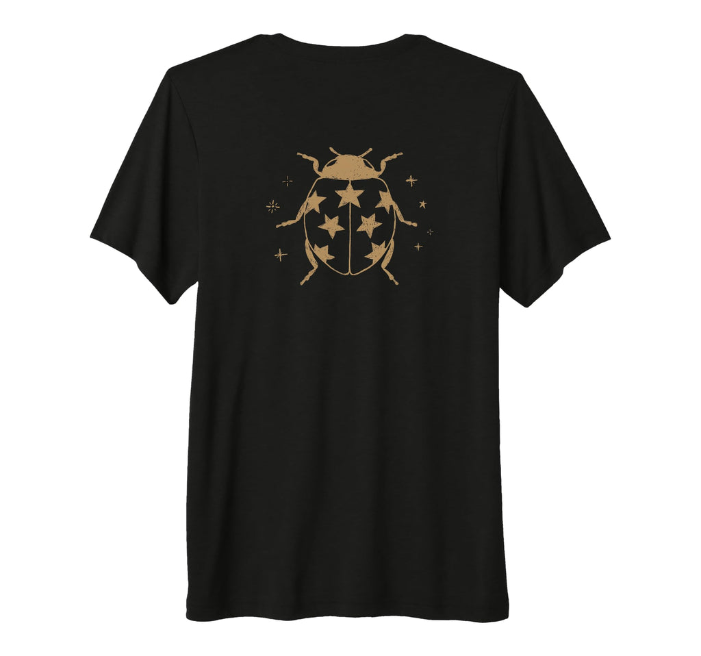 Grunge 2000S Ladybug Alt 90S Star Dots T-Shirt - Novelty Apparel Unisex - T-Shirt, Sweatshirt, Hoodie