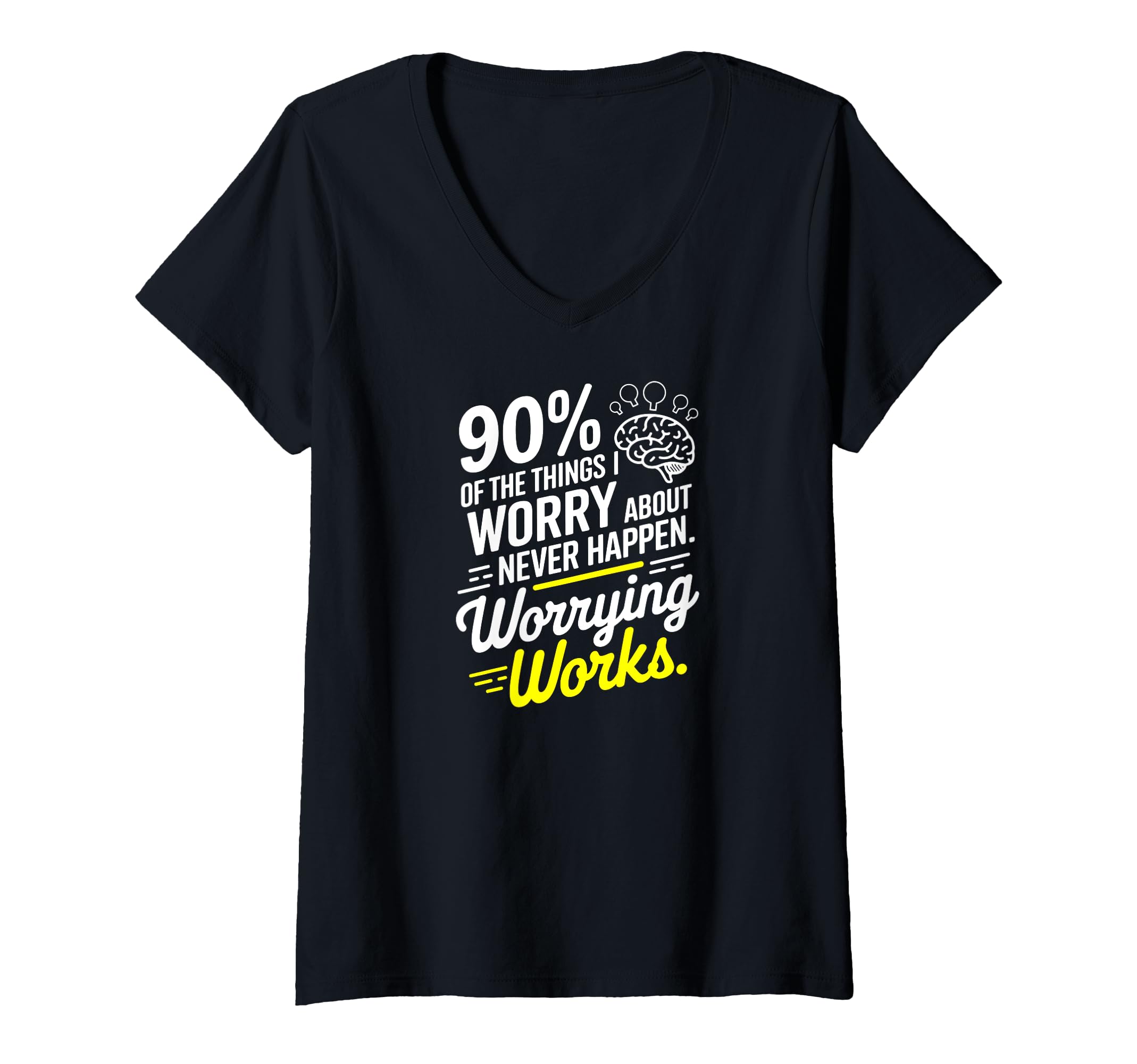 Womens Overthinker Worrying Works T-Shirt - Novelty Apparel for Adults - T-Shirt, Sweatshirt, Hoodie