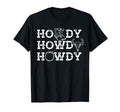 Howdy Bull Skull Western Country T-Shirt - Trendy Graphic Unisex - T-Shirt, Sweatshirt, Hoodie