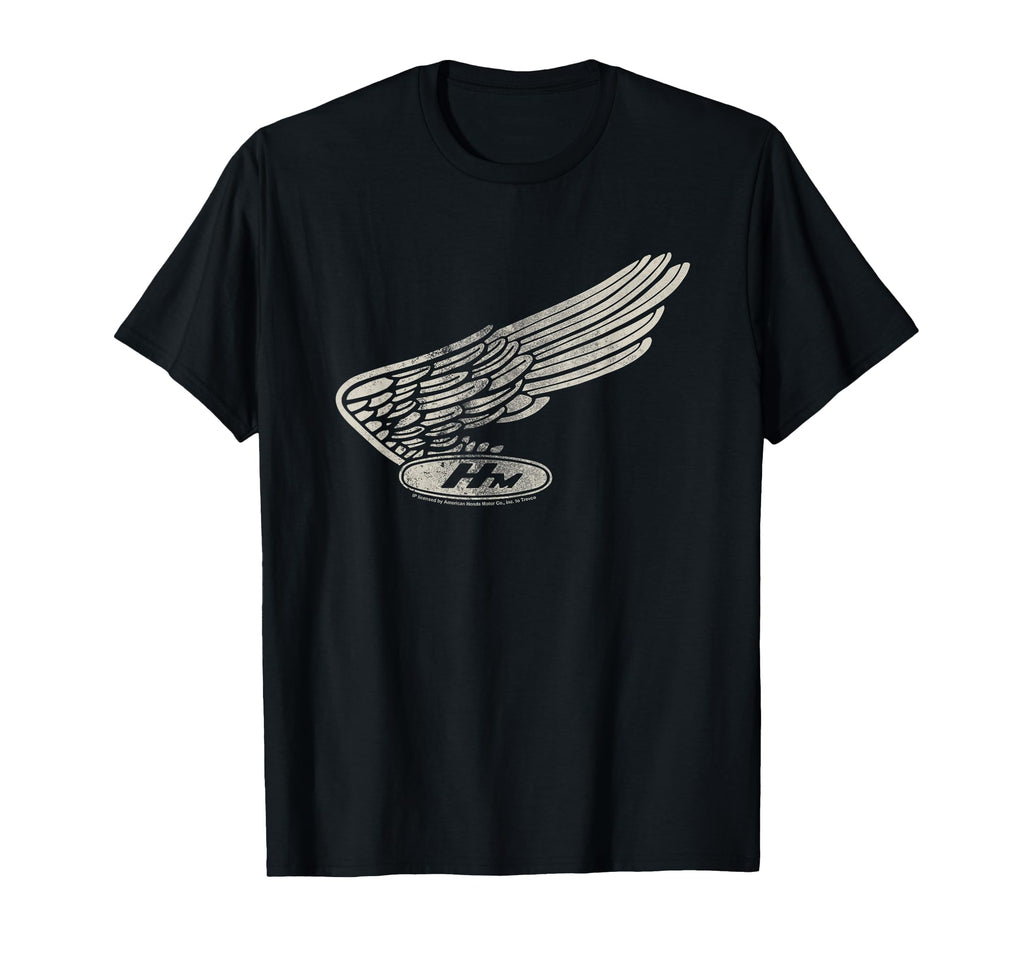 Honda Wing Badge T-Shirt - Fun Novelty Design Unisex - T-Shirt, Sweatshirt, Hoodie