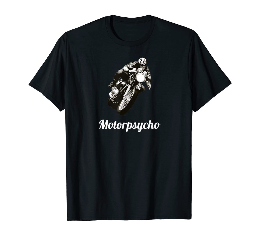 Motorpsycho Cafe Racer Motorcycle Gift T-Shirt - Trendy Graphic Men Women - T-Shirt, Sweatshirt, Hoodie
