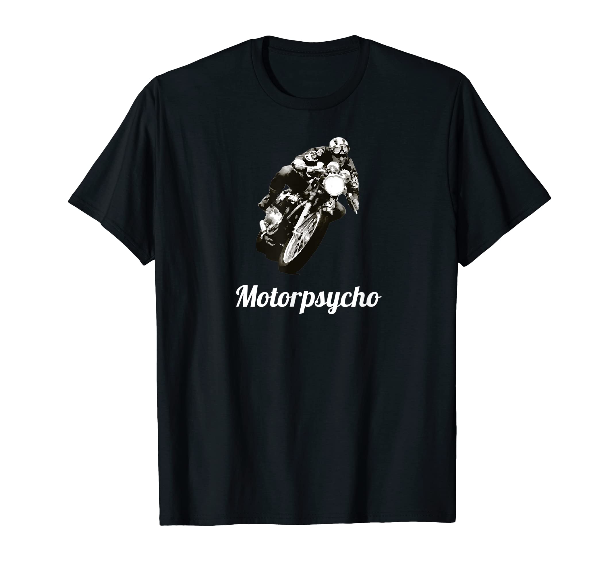 Motorpsycho Cafe Racer Motorcycle Gift T-Shirt - Trendy Graphic Men Women - T-Shirt, Sweatshirt, Hoodie