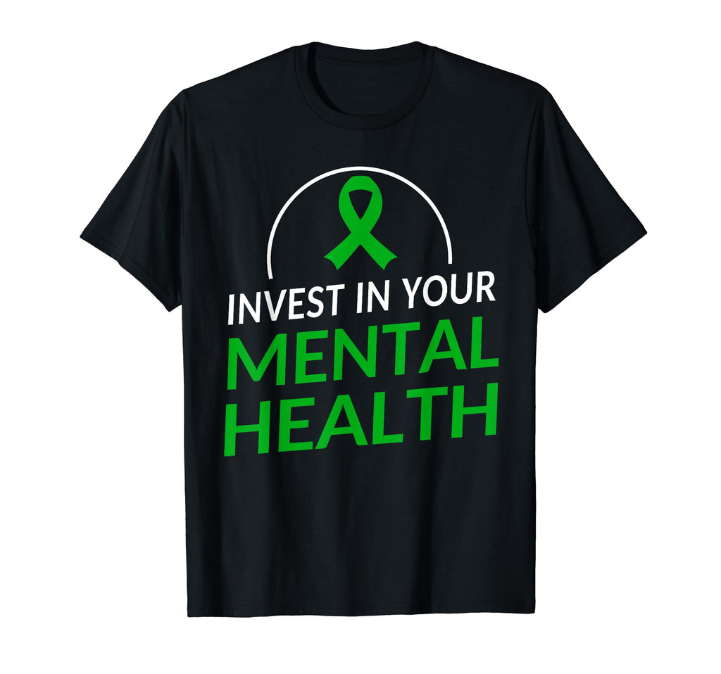 Mental Health Awareness Invest Your Mental T-Shirt - Unique Graphic Unisex - T-Shirt, Sweatshirt, Hoodie