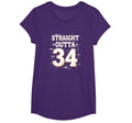 Straight Outta 34 Birthday Gift T-Shirt - Fun Novelty Design Unisex - T-Shirt, Sweatshirt, Hoodie