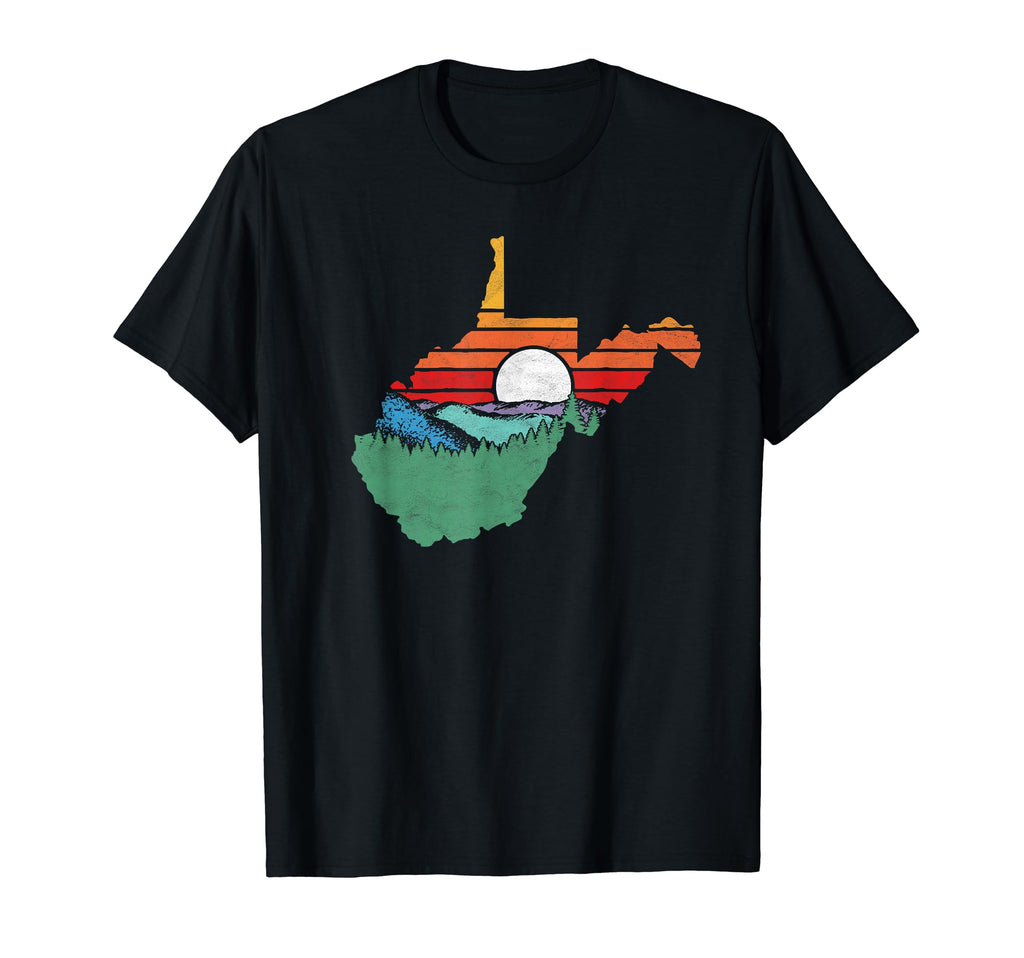 West Virginia Outdoors Nature Mountains T-Shirt - Trendy Graphic Men Women - T-Shirt, Sweatshirt, Hoodie