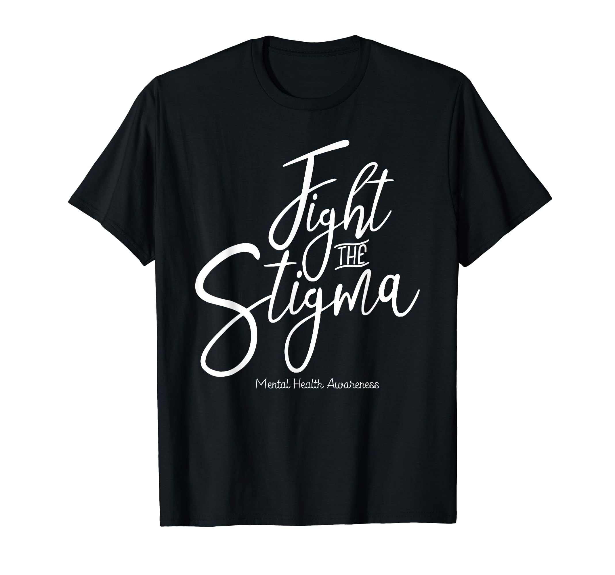 Mental Health Matters Green Ribbon T-Shirt - Fun Novelty Design Men Women - T-Shirt, Sweatshirt, Hoodie
