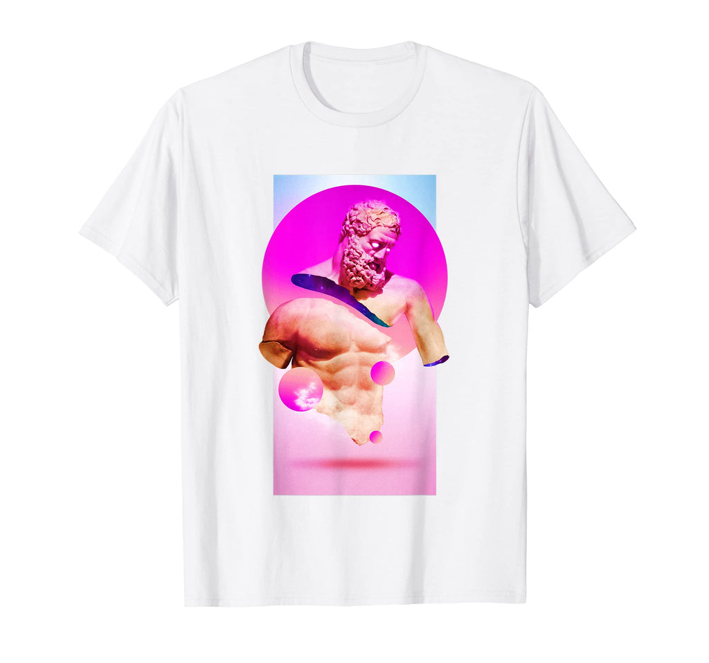 Aesthetic Vaporwave Synthwave Retrowave T-Shirt - Graphic Print for Adults - T-Shirt, Sweatshirt, Hoodie