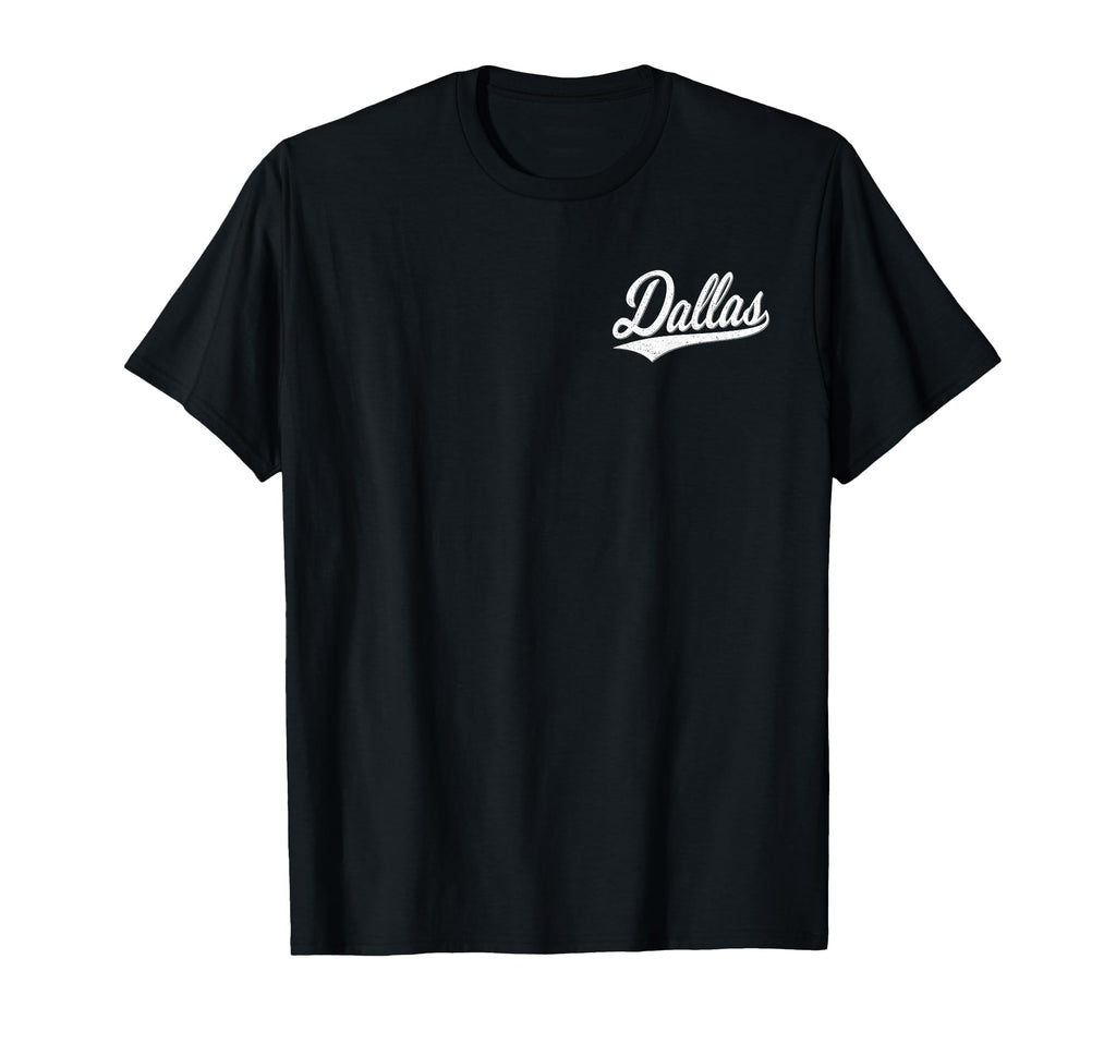 Dallas Texas Varsity Script Sports T-Shirt - Graphic Print Unisex - T-Shirt, Sweatshirt, Hoodie