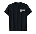 Dallas Texas Varsity Script Sports T-Shirt - Graphic Print Unisex - T-Shirt, Sweatshirt, Hoodie