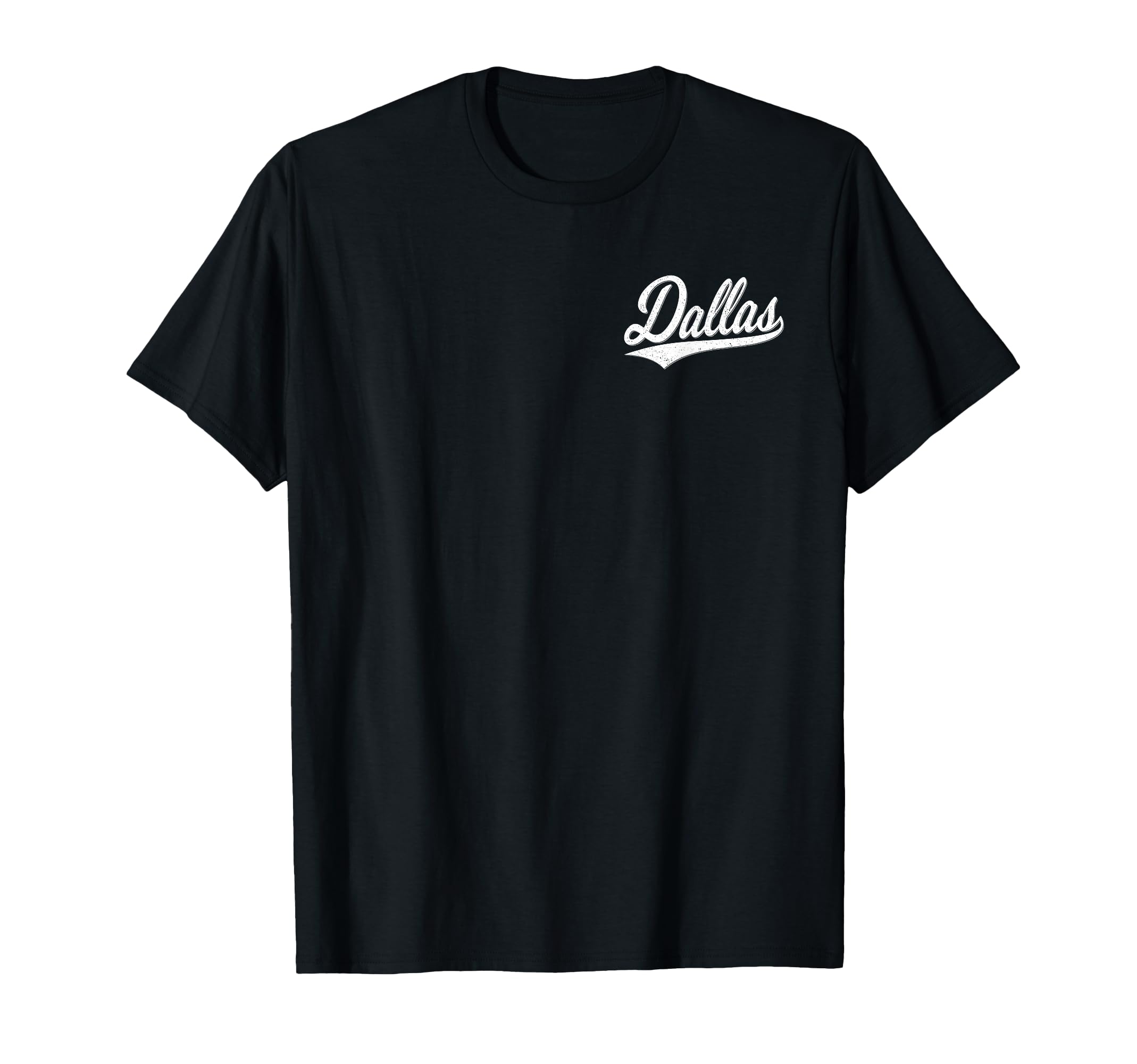 Dallas Texas Varsity Script Sports T-Shirt - Graphic Print Unisex - T-Shirt, Sweatshirt, Hoodie