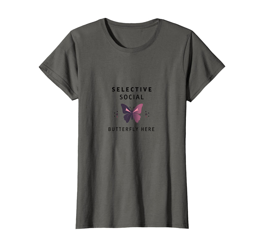 Selective Anti Social Butterfly T-Shirt - Streetwear Style for Adults - T-Shirt, Sweatshirt, Hoodie