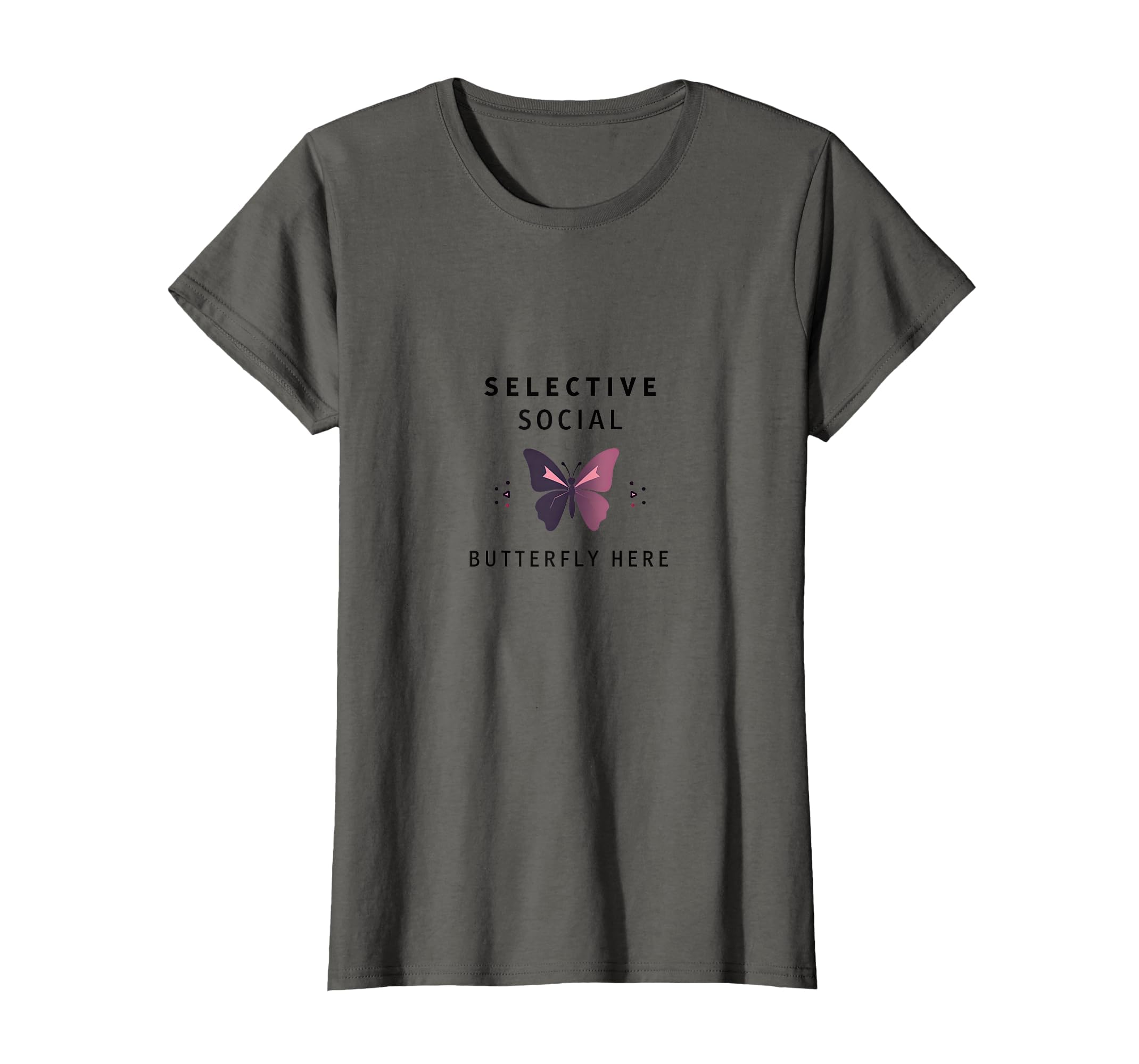Selective Anti Social Butterfly T-Shirt - Streetwear Style for Adults - T-Shirt, Sweatshirt, Hoodie