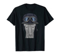 Pharaoh Hound Wearing Motorcycle T-Shirt - Minimalist Print Men Women - T-Shirt, Sweatshirt, Hoodie