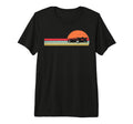Racing Car Drag Race Sunset Driver Racer T-Shirt - Unique Graphic Unisex - T-Shirt, Sweatshirt, Hoodie