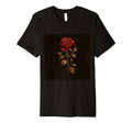 Floral Pattern Gift Flower Tattoo Red Rose T-Shirt - Graphic Print Unisex - T-Shirt, Sweatshirt, Hoodie