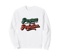 Groovy Typography Progress Over Sweatshirt - Graphic Print Men Women - T-Shirt, Sweatshirt, Hoodie