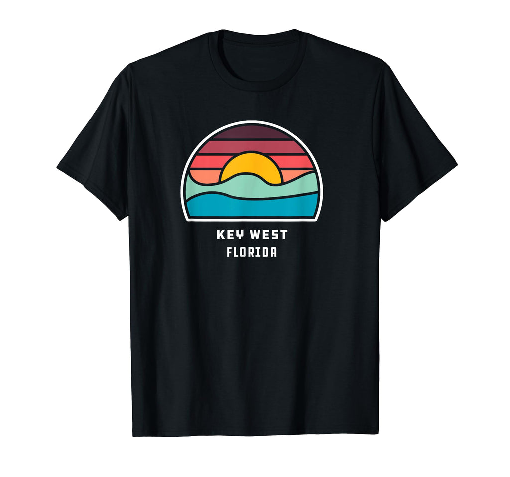 Key West Florida Minimalist Ocean T-Shirt - Minimalist Print for Adults - T-Shirt, Sweatshirt, Hoodie