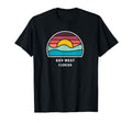 Key West Florida Minimalist Ocean T-Shirt - Minimalist Print for Adults - T-Shirt, Sweatshirt, Hoodie