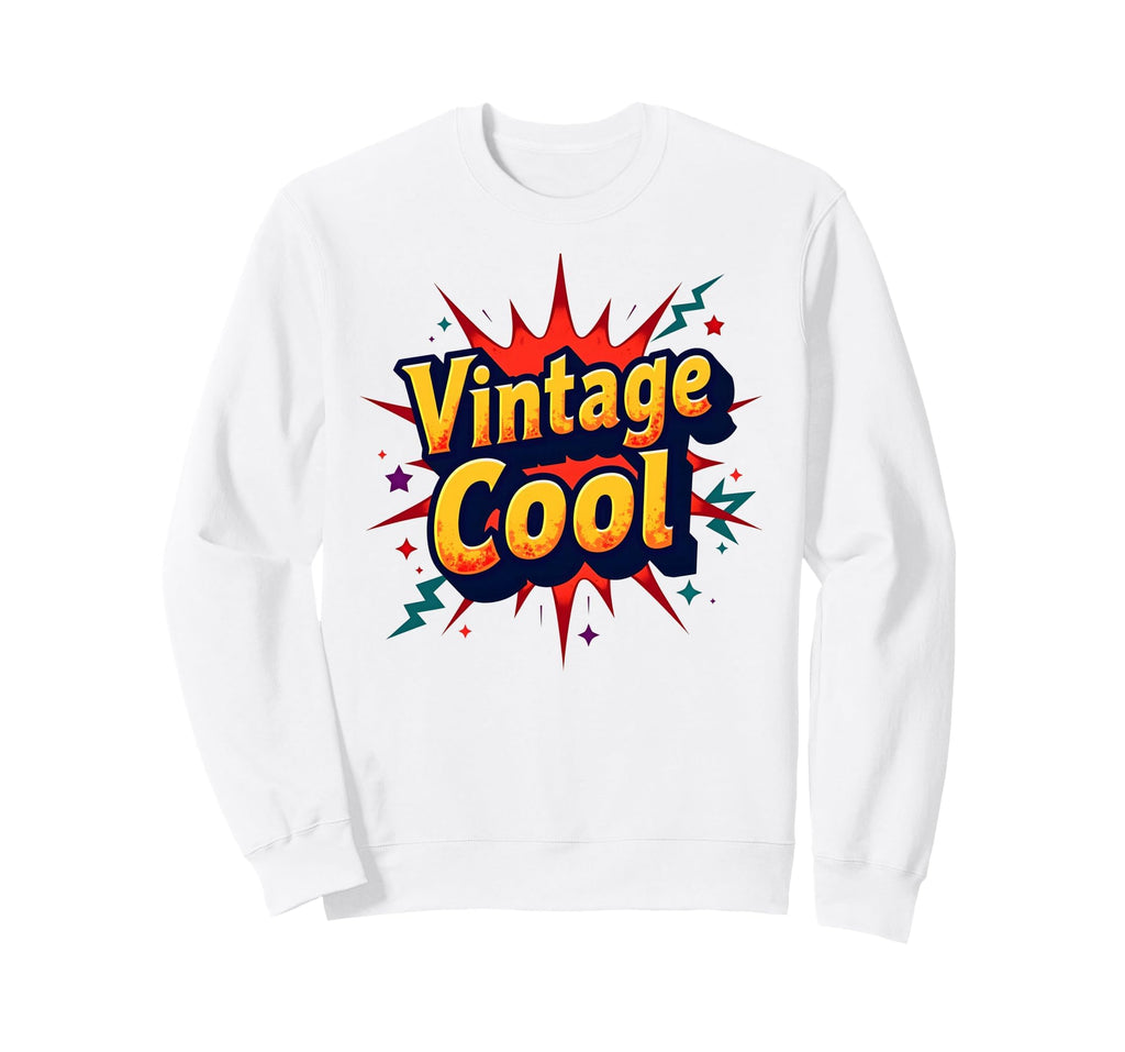 Pop Art Explosion Nostalgia Sweatshirt - Fun Novelty Design for Adults - T-Shirt, Sweatshirt, Hoodie