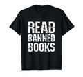 Good To Read Banned Books Grunge Typography T-Shirt - Trendy Graphic Unisex - T-Shirt, Sweatshirt, Hoodie