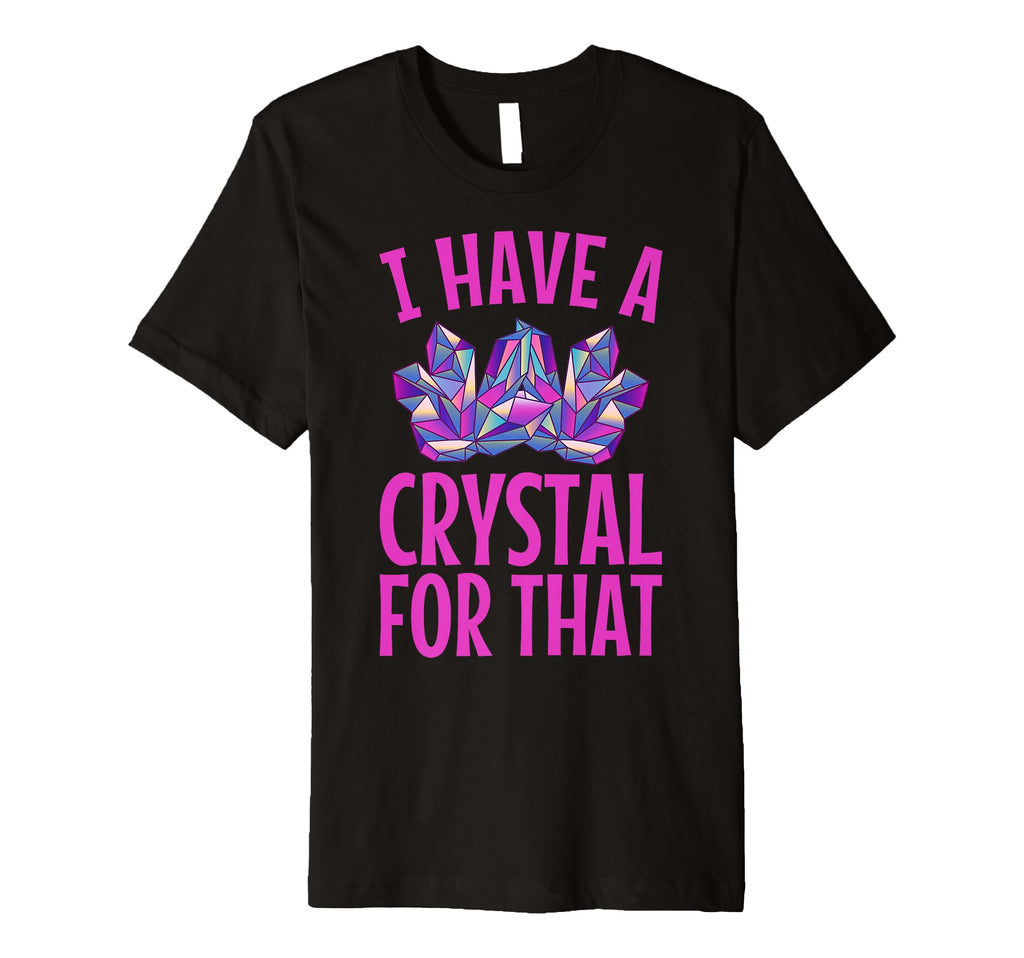 Crystal Gemstone Chakra Spiritual T-Shirt - Fun Novelty Design Unisex - T-Shirt, Sweatshirt, Hoodie