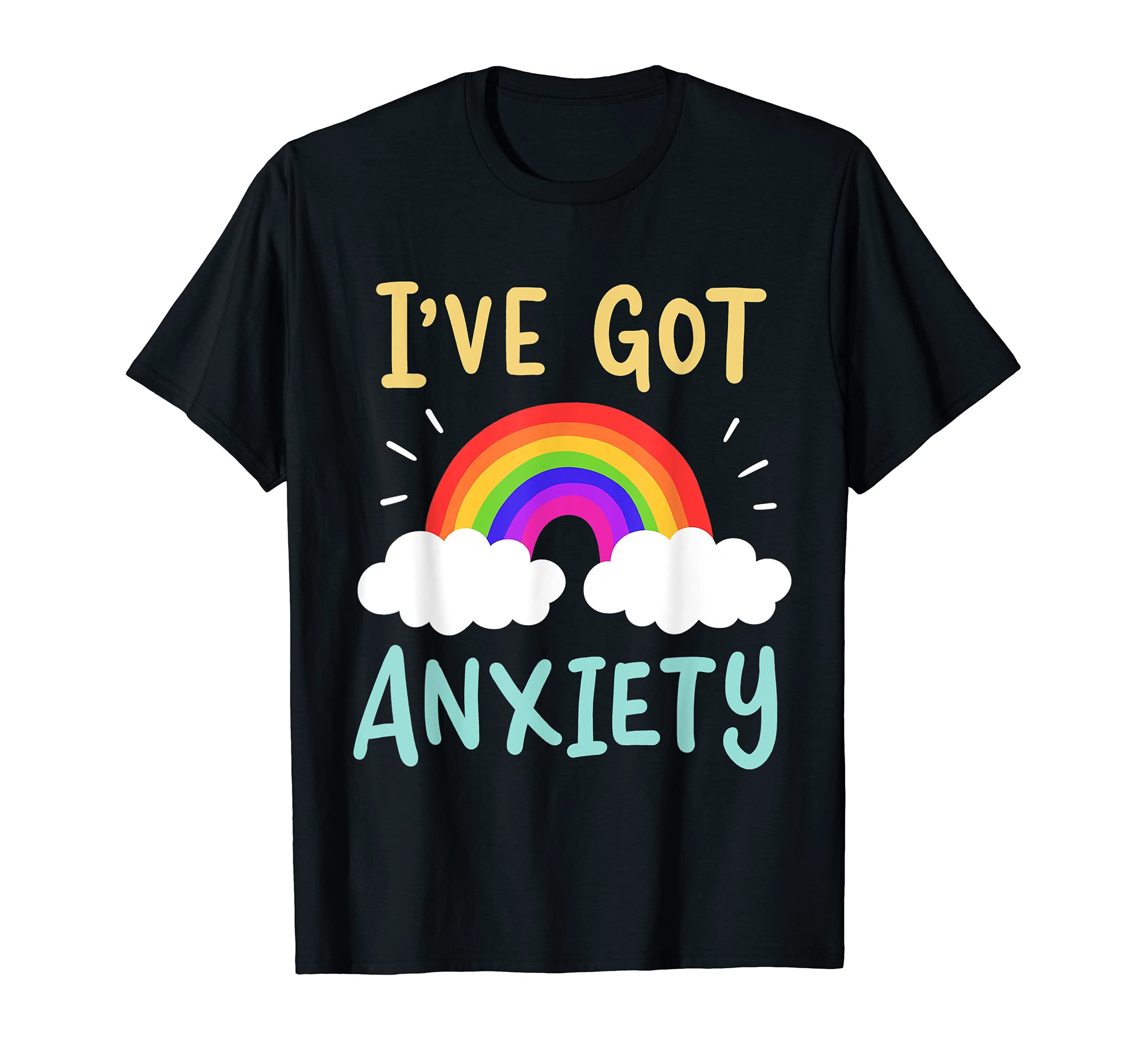 Anxiety Mental Health Awareness T-Shirt - Minimalist Print for Adults - T-Shirt, Sweatshirt, Hoodie