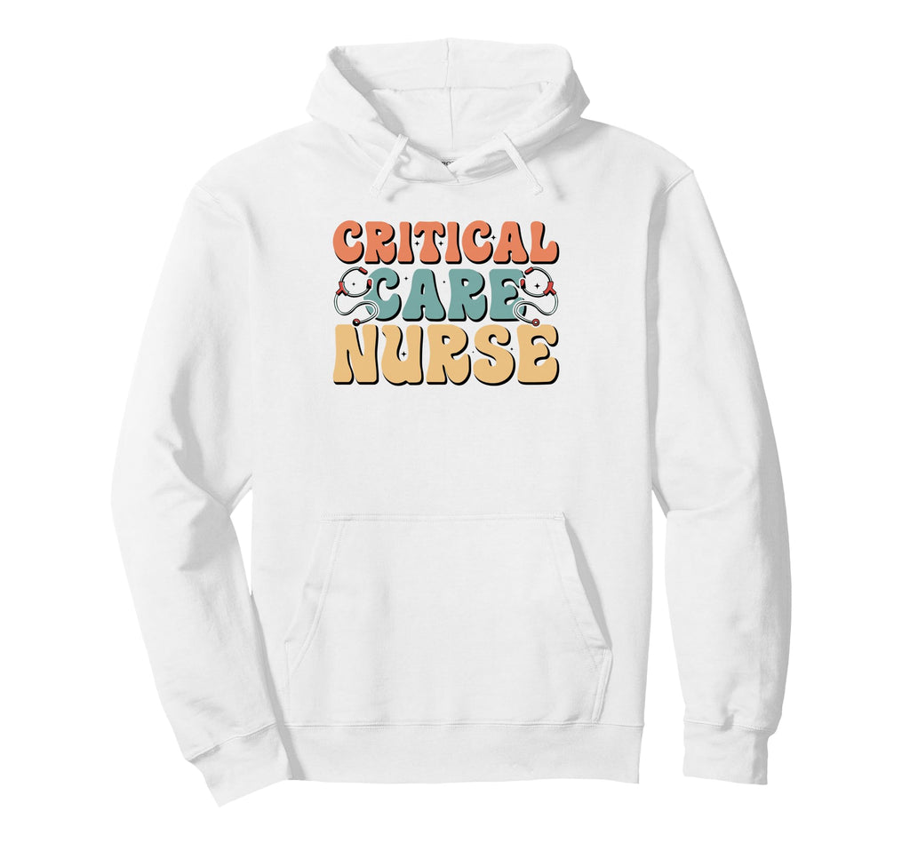 Critical Care Nurse Stethoscope Rn Hoodie - Streetwear Style Men Women - T-Shirt, Sweatshirt, Hoodie
