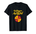 Baltimore Maryland Athletic Sport T-Shirt - Custom Art Print Unisex - T-Shirt, Sweatshirt, Hoodie