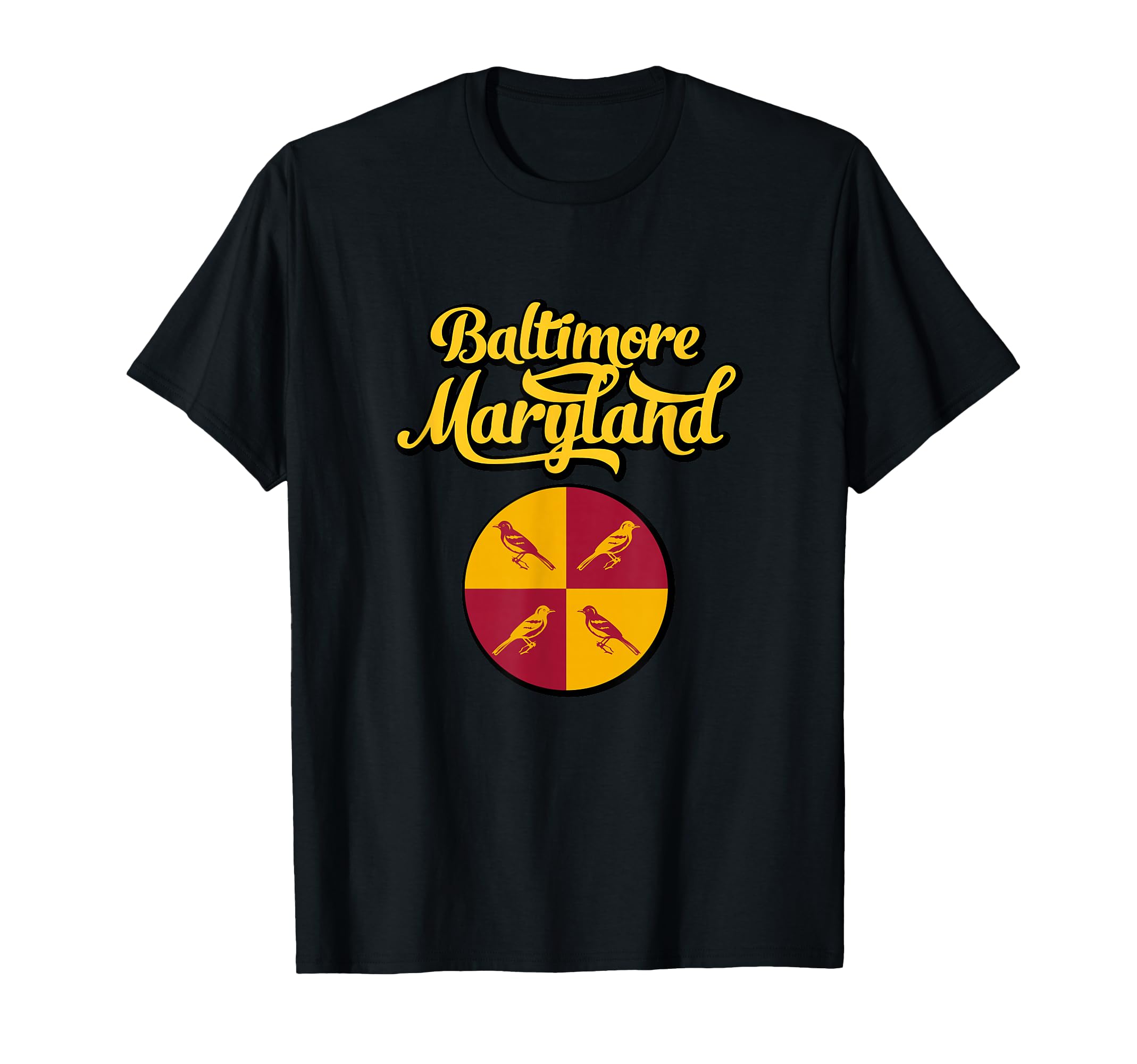 Baltimore Maryland Athletic Sport T-Shirt - Custom Art Print Unisex - T-Shirt, Sweatshirt, Hoodie