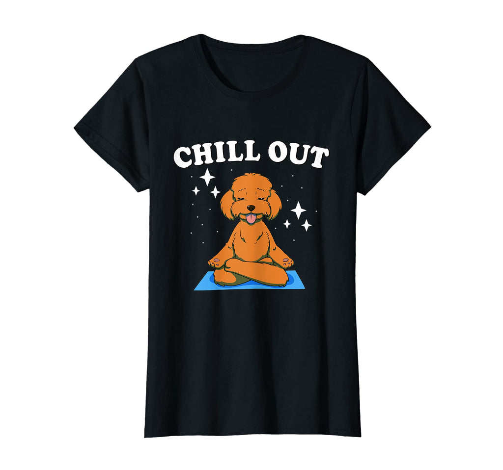 Womens Funny Poodle Dog Yoga T-Shirt - Unique Graphic Men Women - T-Shirt, Sweatshirt, Hoodie