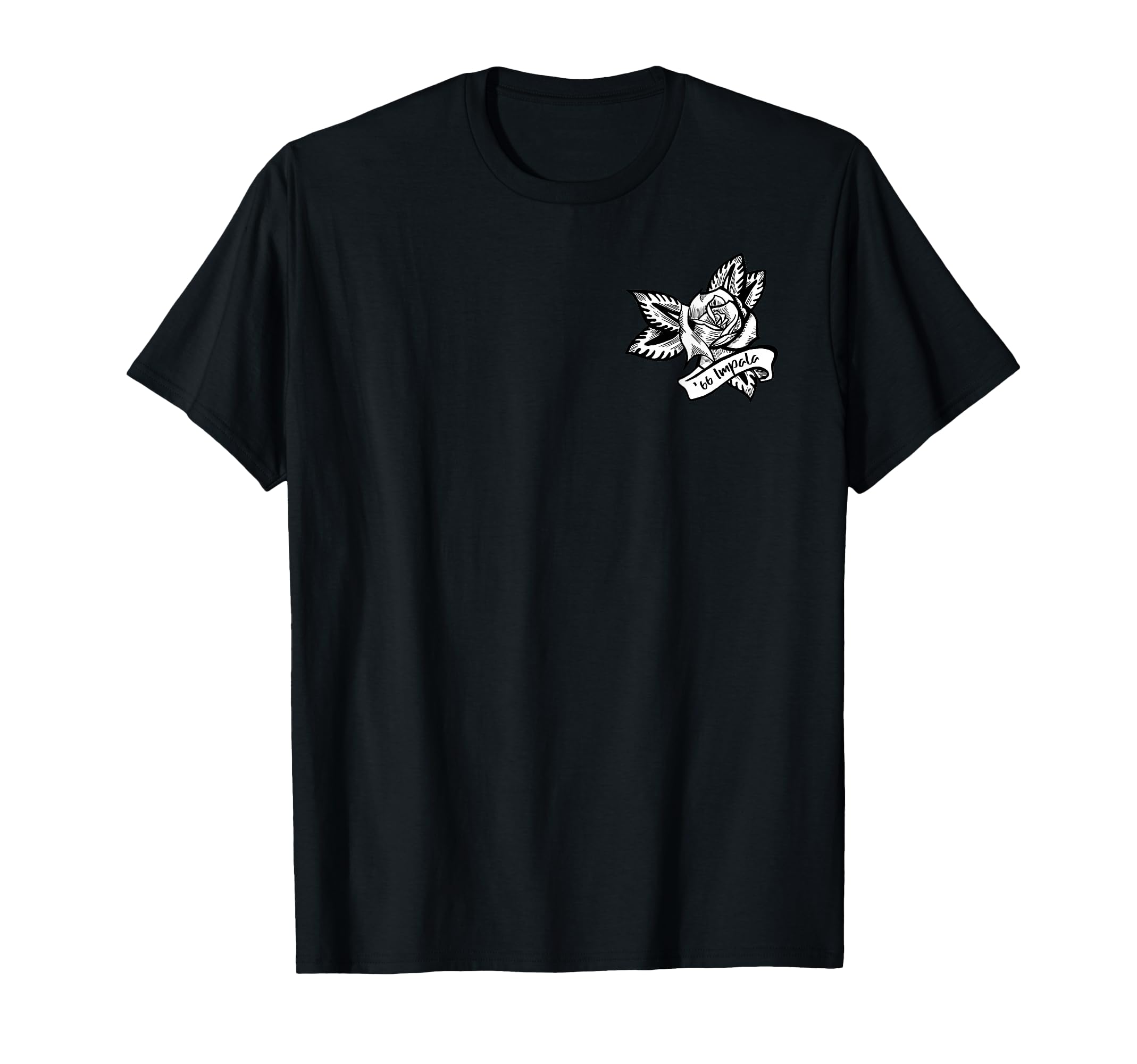 1966 Impala Car T-Shirt - Fun Novelty Design for Adults - T-Shirt, Sweatshirt, Hoodie