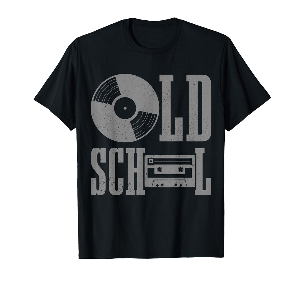 Vinyl Record Casette Tape Old T-Shirt - Casual Everyday Wear for Adults - T-Shirt, Sweatshirt, Hoodie