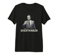 Professional Overthinker Tri Blend T-Shirt - Minimalist Print Men Women - T-Shirt, Sweatshirt, Hoodie
