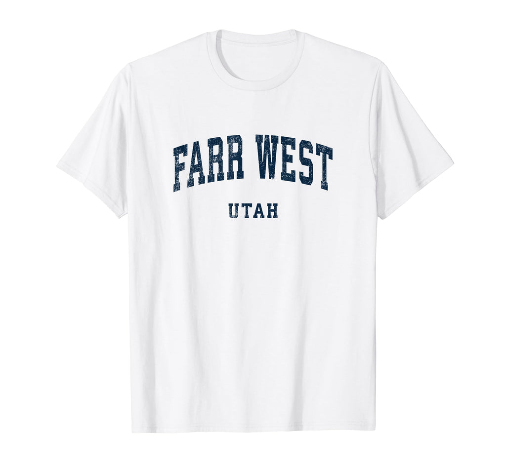 Farr West Utah Ut Athletic Sports T-Shirt - Aesthetic Graphic Men Women - T-Shirt, Sweatshirt, Hoodie