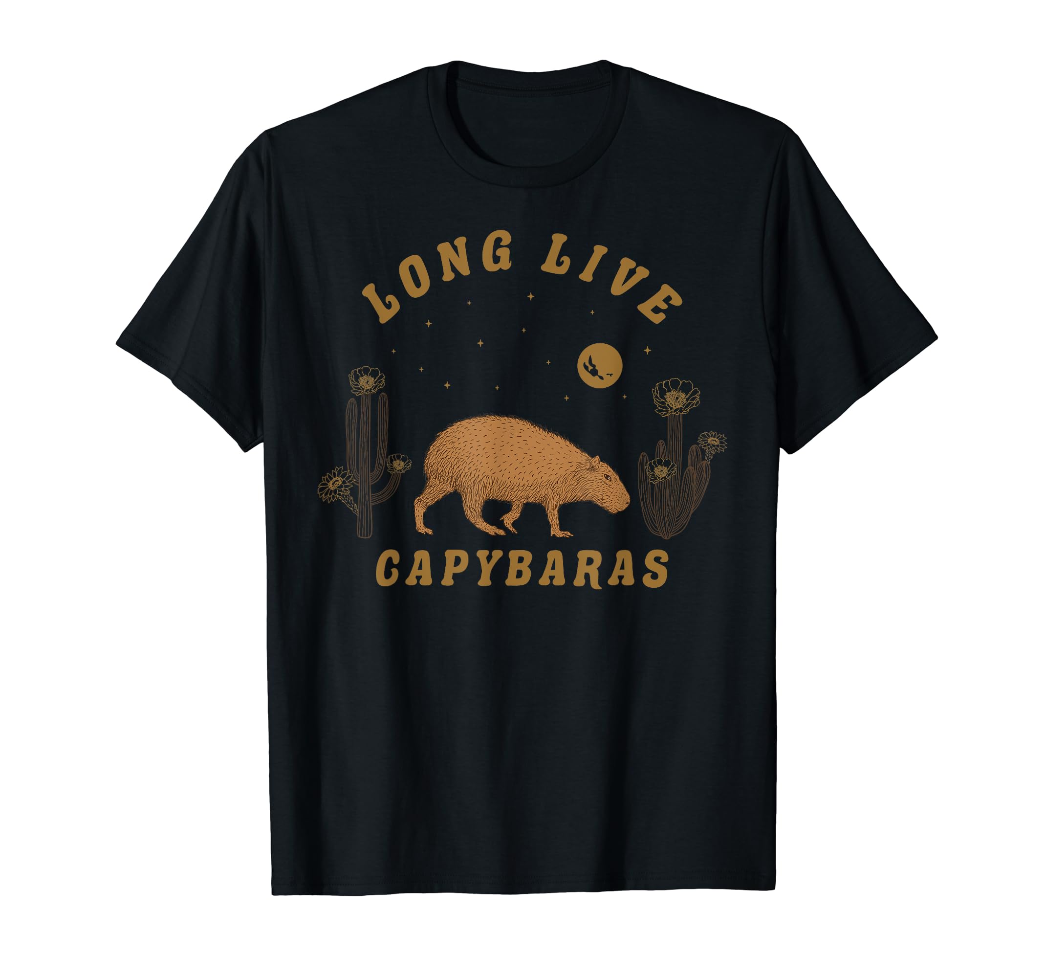 Western Desert Long Live Capybaras T-Shirt - Fun Novelty Design Men Women - T-Shirt, Sweatshirt, Hoodie