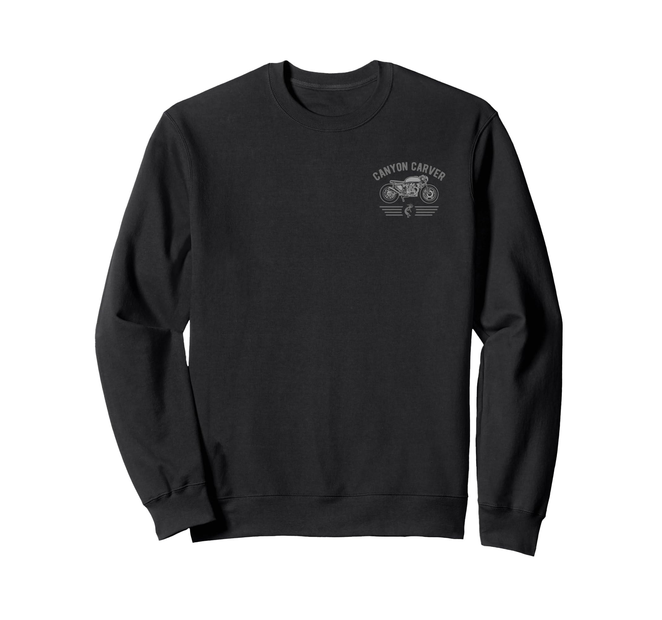 Canyon Carver Motorcycle Sweatshirt - Minimalist Print Unisex - T-Shirt, Sweatshirt, Hoodie