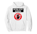 Emotional Support Human Do Not Pet Emotional Hoodie - Graphic Print Unisex - T-Shirt, Sweatshirt, Hoodie