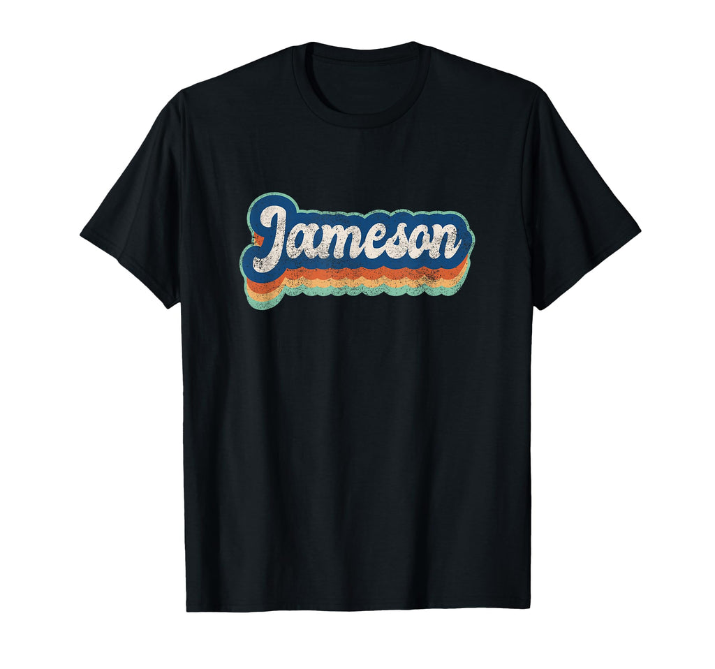 Jameson First Name 70S 80S T-Shirt - Streetwear Style for Adults - T-Shirt, Sweatshirt, Hoodie