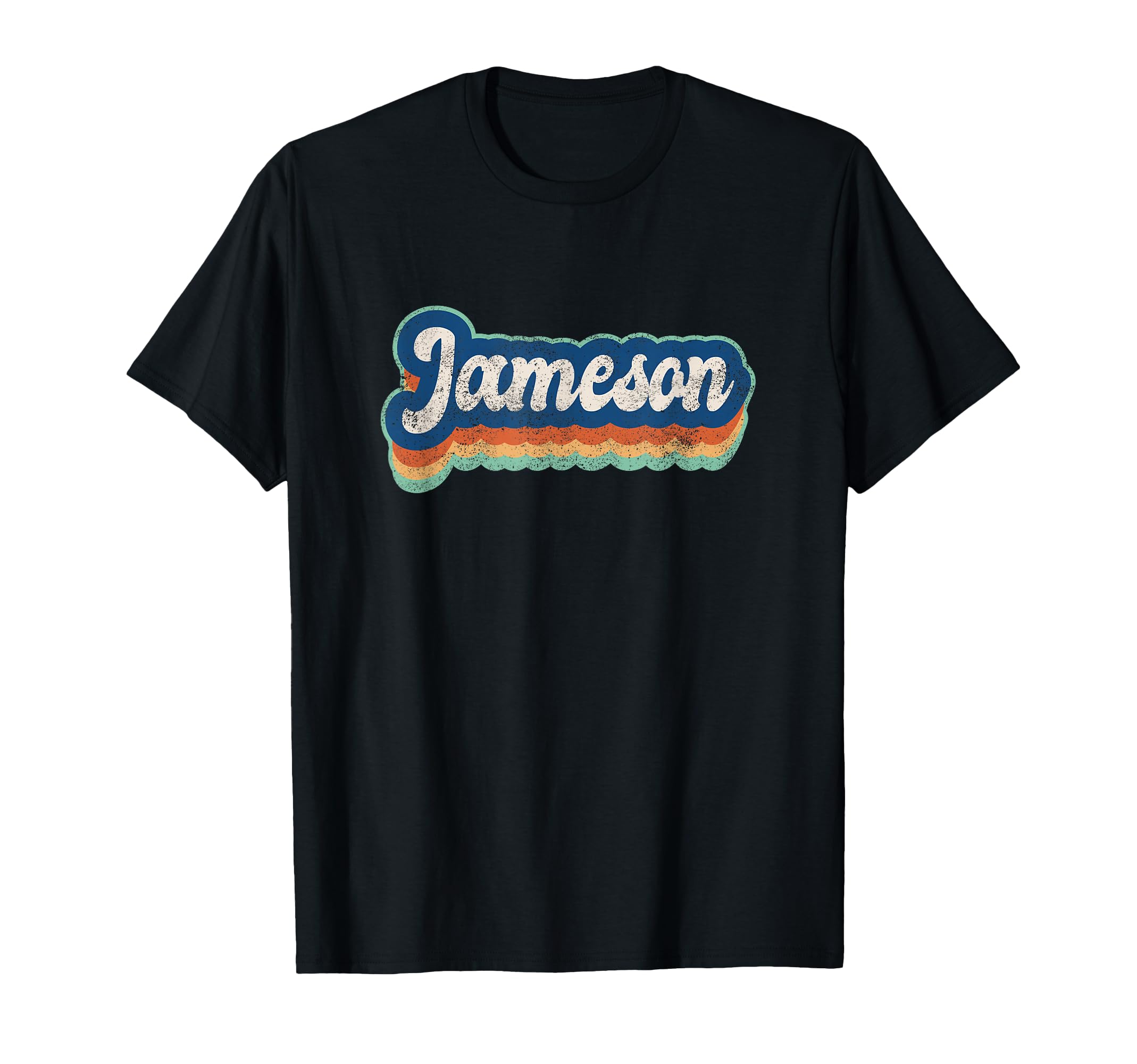 Jameson First Name 70S 80S T-Shirt - Streetwear Style for Adults - T-Shirt, Sweatshirt, Hoodie