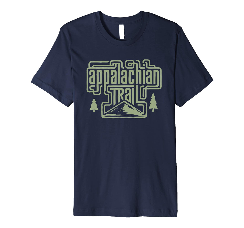Appalachian Trail Groovy Typography T-Shirt - Casual Everyday Wear Unisex - T-Shirt, Sweatshirt, Hoodie