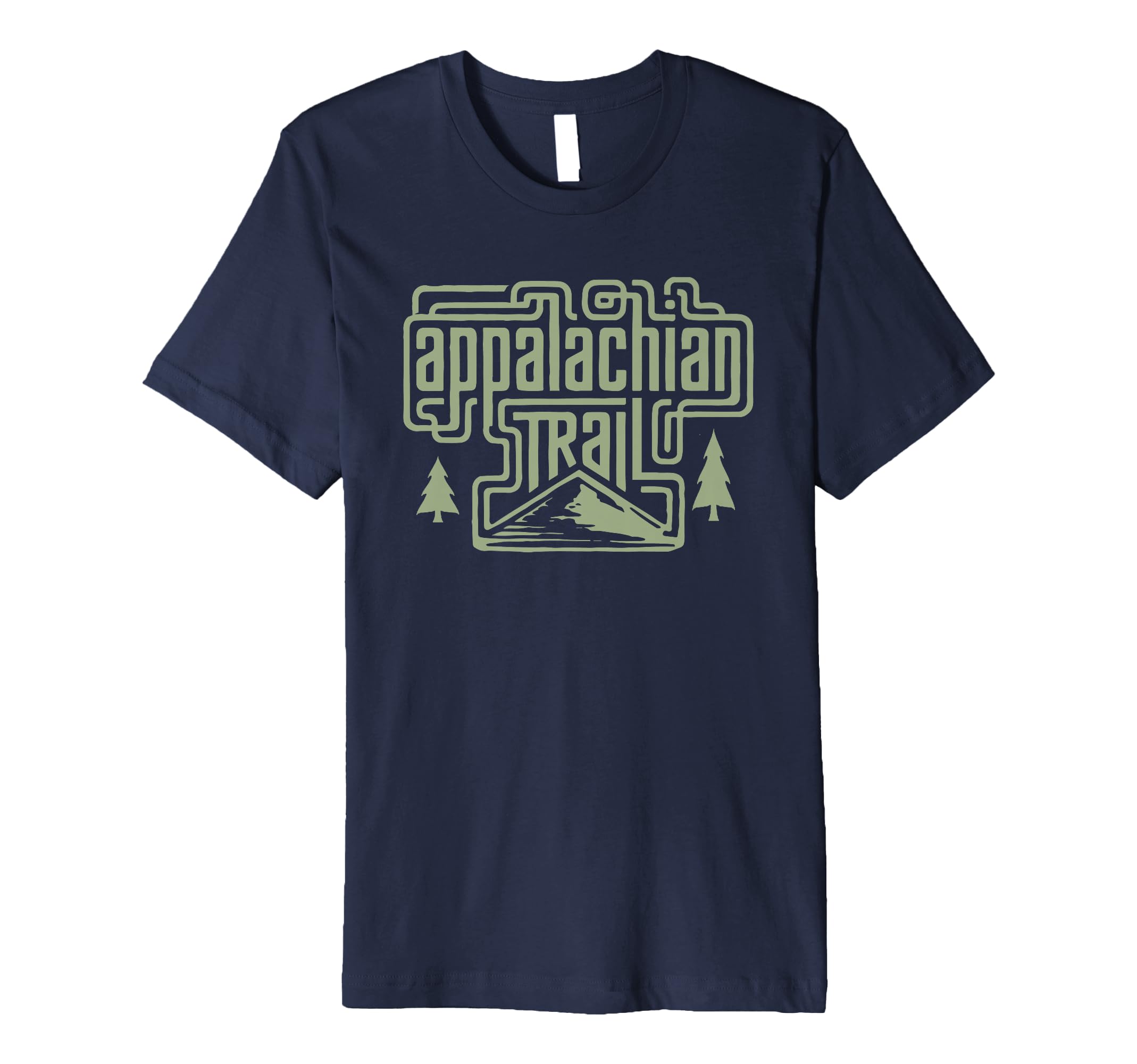 Appalachian Trail Groovy Typography T-Shirt - Casual Everyday Wear Unisex - T-Shirt, Sweatshirt, Hoodie